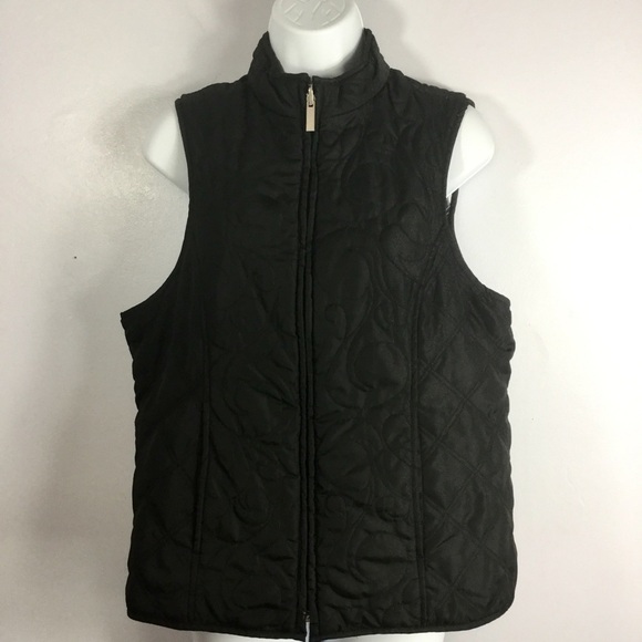 Westbound Reversible Puffer Vest Zip Front With Pockets Size MP - Picture 2 of 7